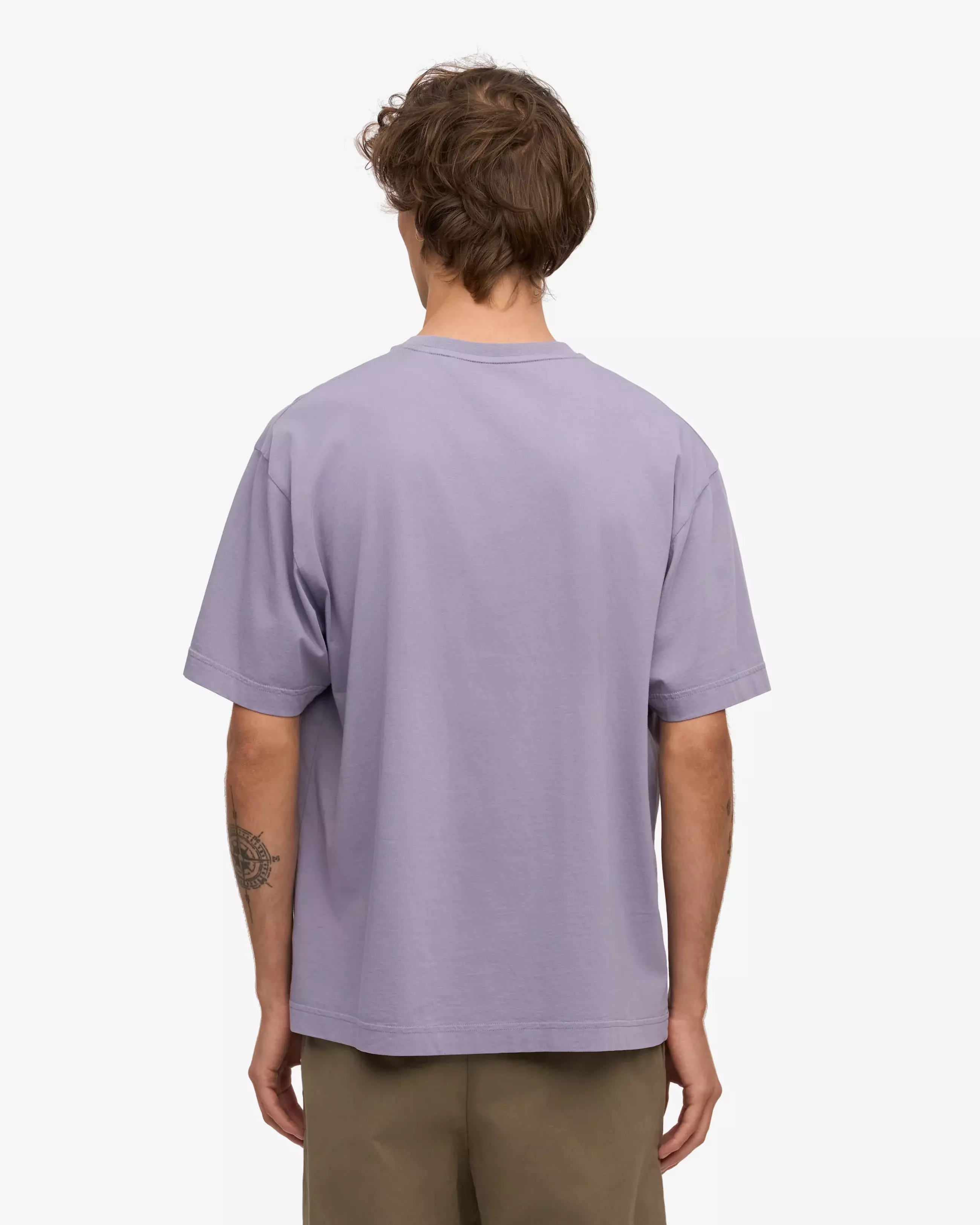 Colorful Standard Purple Jade Oversized Organic T-Shirt Herren purple